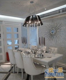 天津月光園西式古典三居室裝修效果圖 176平米5萬裝修設計案例 天津房天下家居裝修網